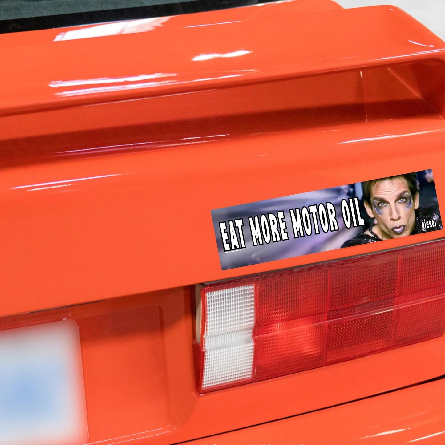 Eat More Motor Oil (Zoolander) Bumper Sticker