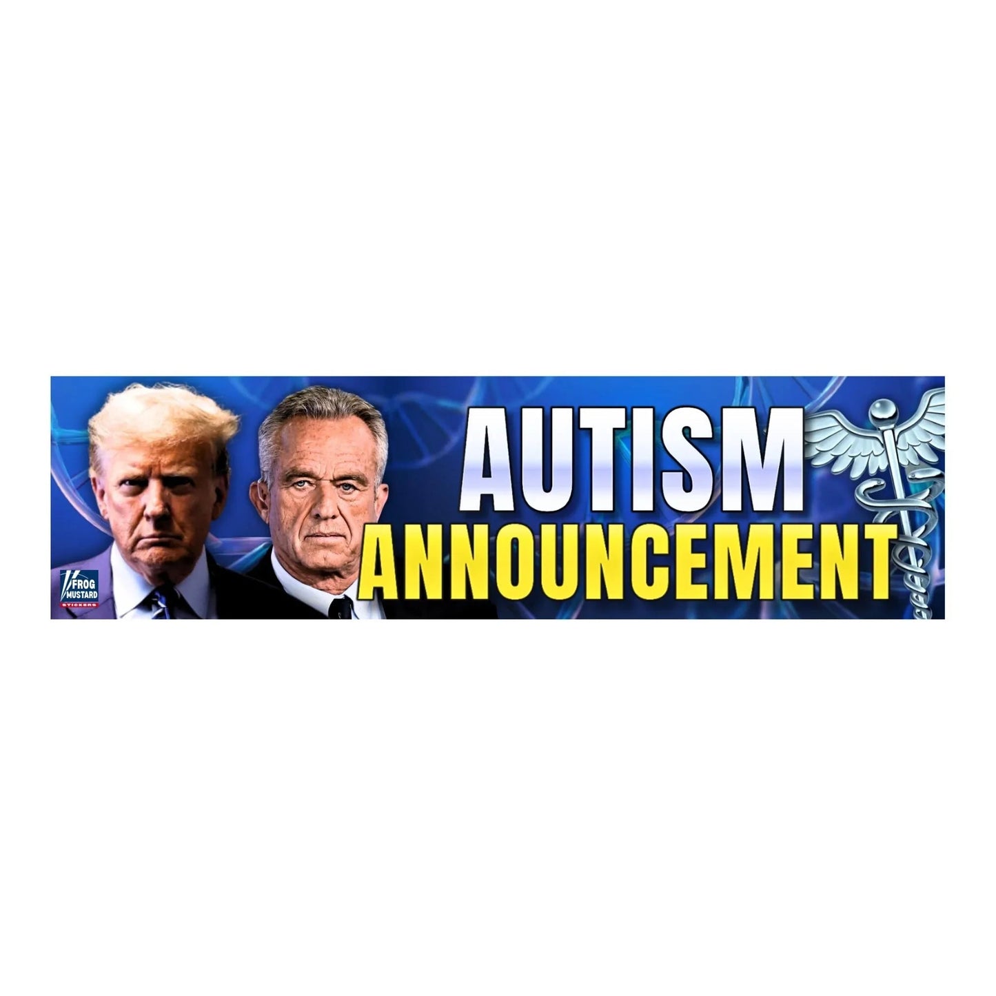 Autism Announcement Bumper Sticker