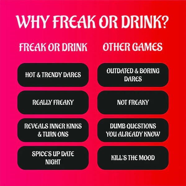 Freak or Drink Couple Edition
