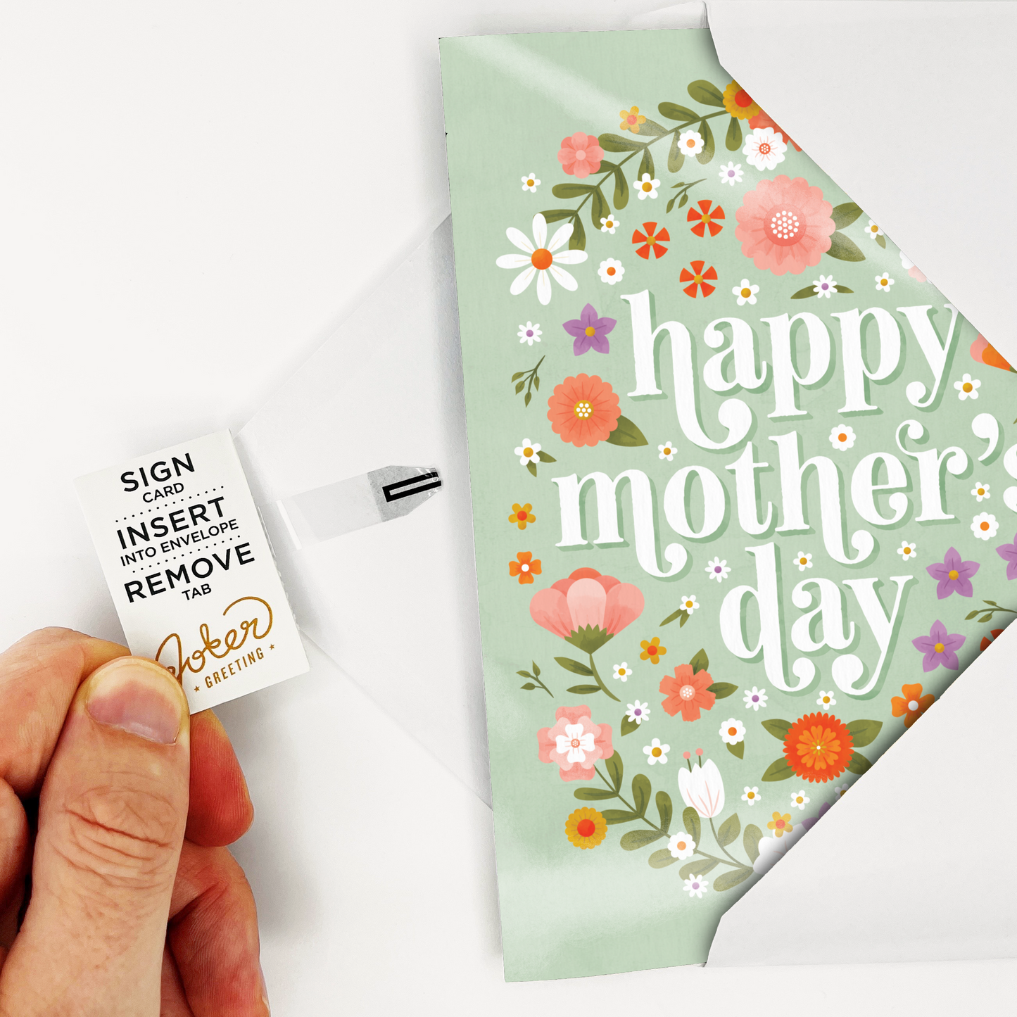 Endless Baby Cry Mother's Day Card with Glitter