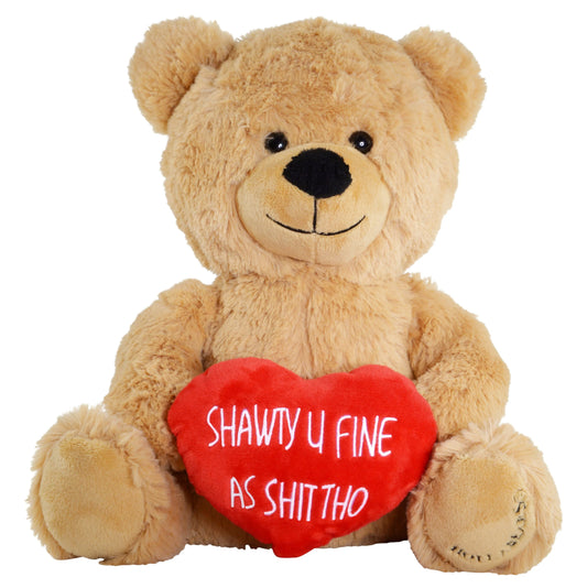 Hollabears Small Shawty U Fine Bear 10"