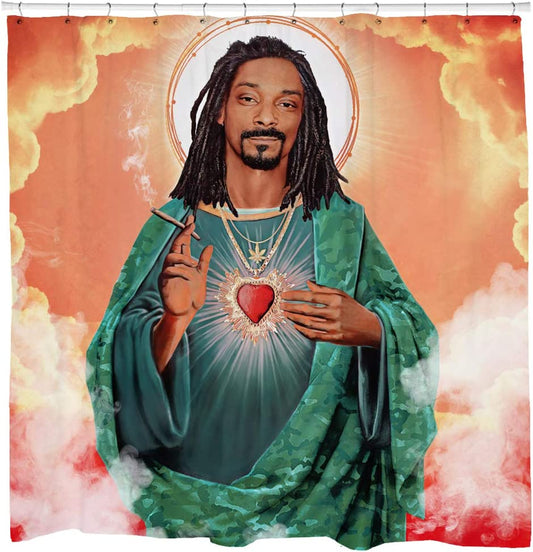 Snoop Jesus Shower Curtain