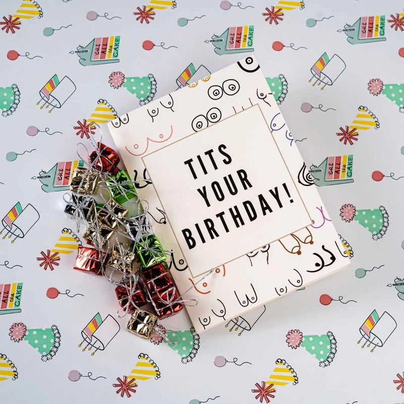 Tits Your Birthday - Never Ending Birthday Card for Her