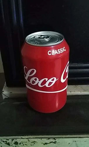 “Loco Cola" Beersy Silicone Sleeve Hide a Beer