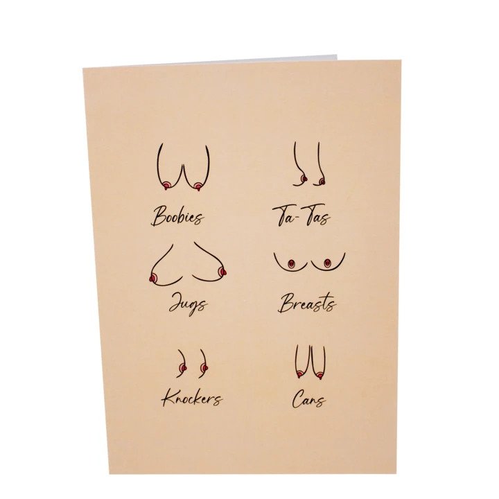 Tig 'ol Bitties Funny Greeting Card