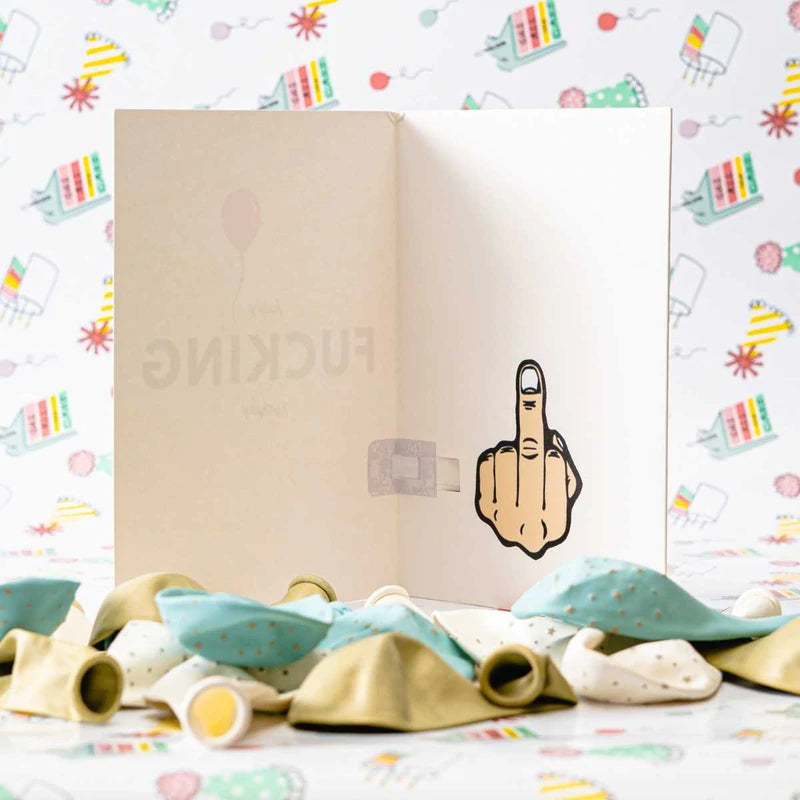 Happy F*cking Birthday - Never Ending Birthday Card