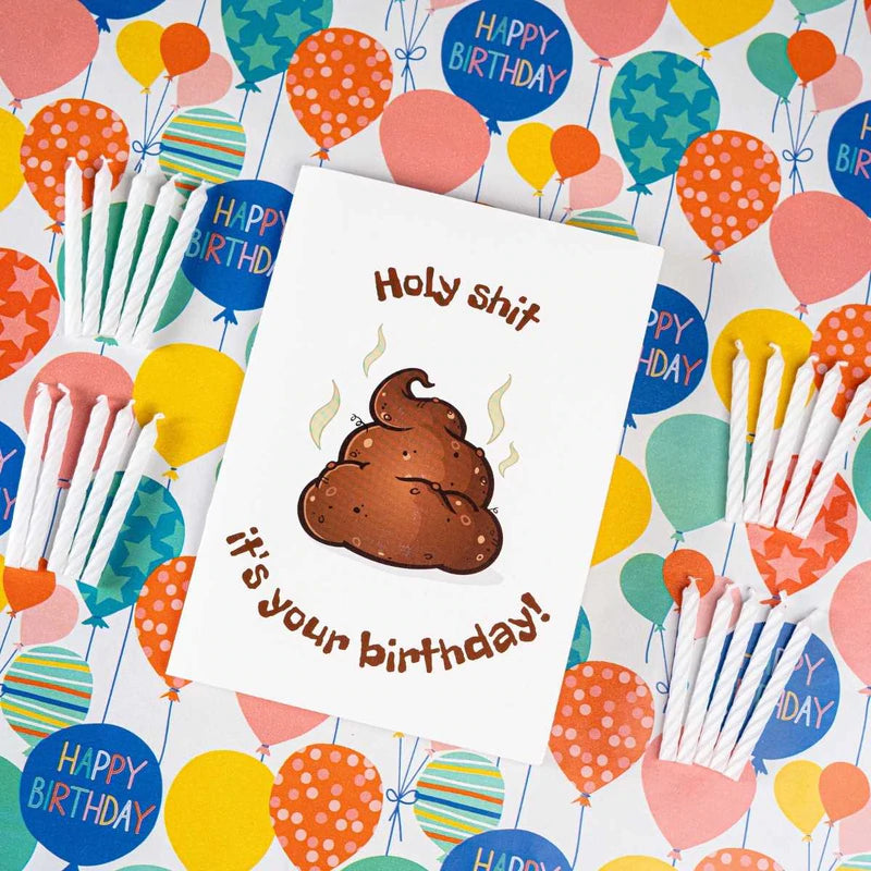 Holy Shit It's Your Birthday - Never-Ending Farting Birthday Song Card
