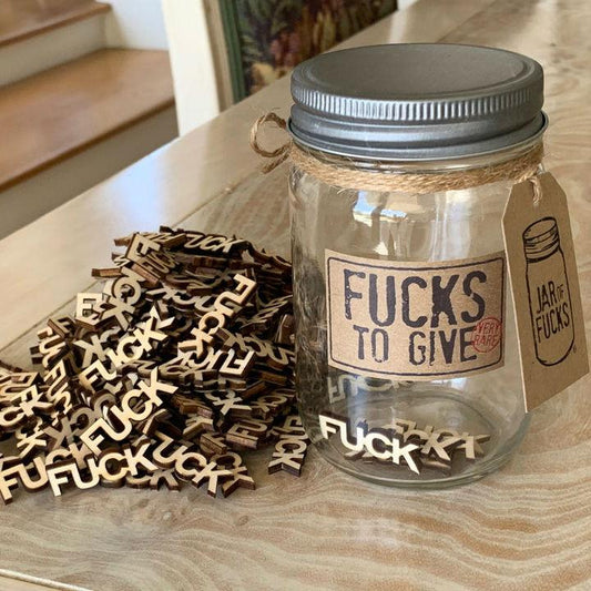 Jar Of Fcks To Give