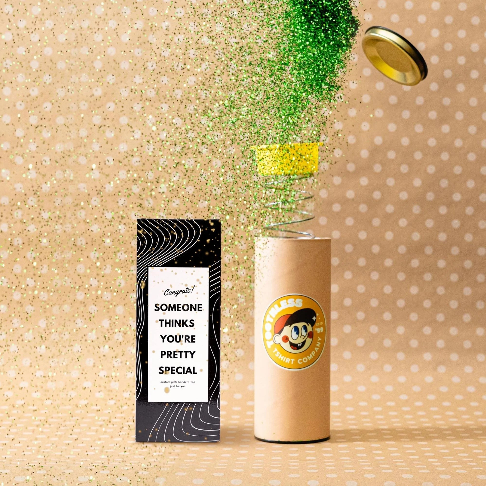 Exploding Sparkles Spring Loaded Glitter Bomb – TireCockz