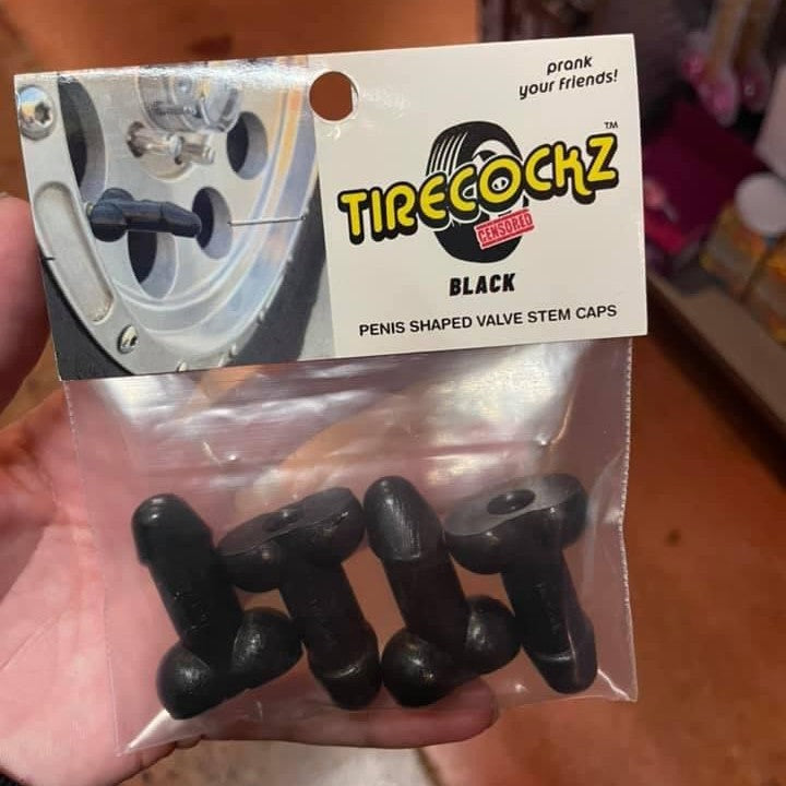 Tirecockz Prank Dick Shaped Valve Stem Caps